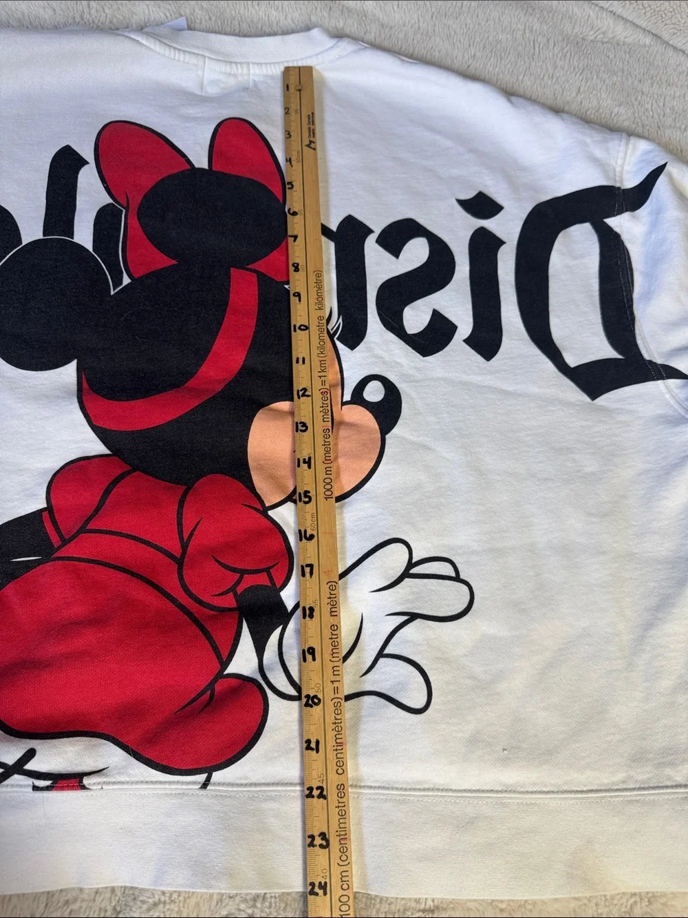 Disney Minnie Mouse Woman's Crew Neck Sweatshirt 3X - Picture 10 of 11